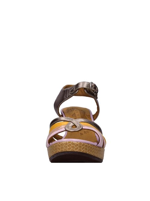 Sandali in pelle CHIE MIHARA | ELATI DALIIRON-LAVANDA-ROSA-GIALLO